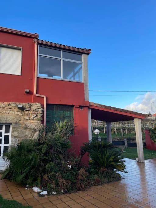 Chalet Casa Con Piscina En Arbo Vigo 外观 照片